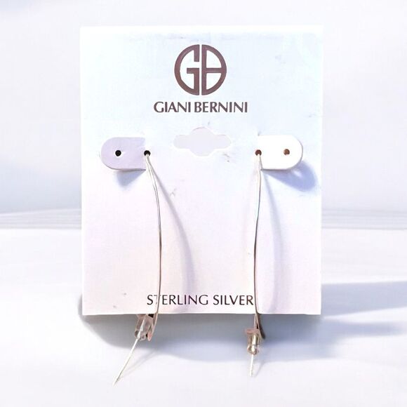 Giani Bernini Sterling Silver Dangle Earrings - Picture 1 of 4